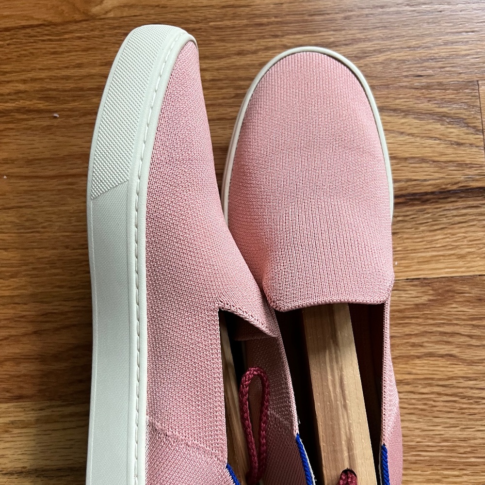 Rothy’s original slip on light pink sneakers women’s size 7.5 - Picture 11 of 16